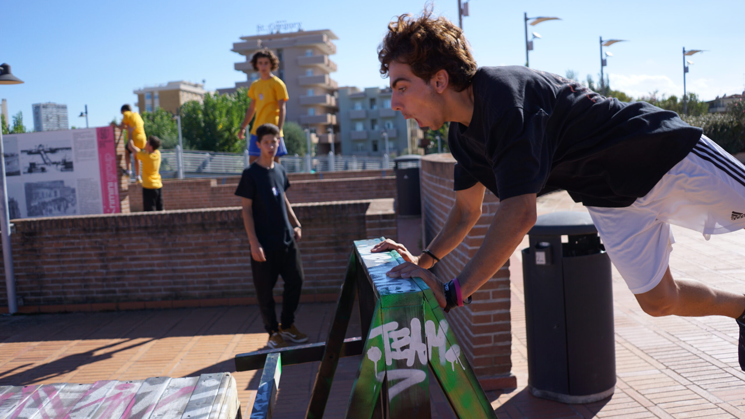 parkour trick